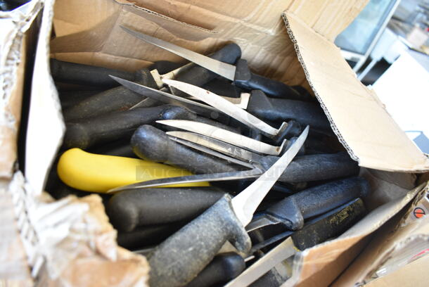 150 SHARPENED Stainless Steel Knives Including Chef and Fillet. 150 Times Your Bid! - Image 5 of 8