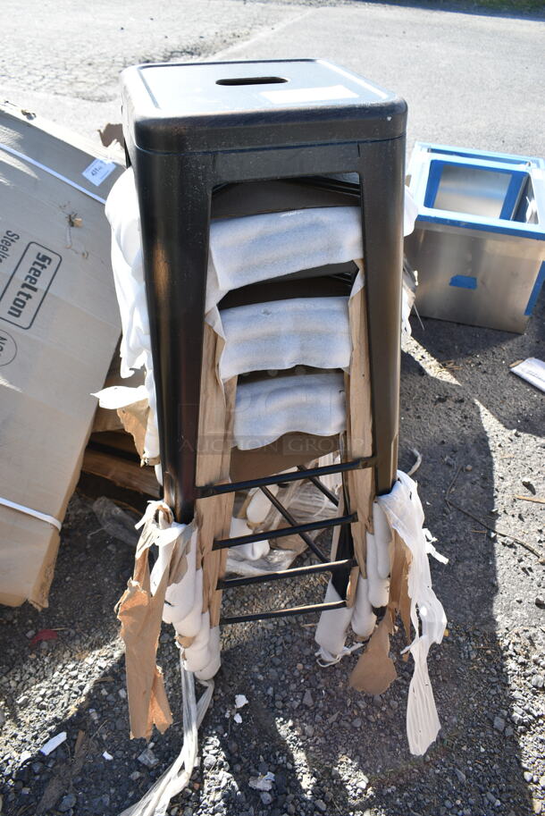 4 BRAND NEW SCRATCH AND DENT! Lancaster Table & Seating Tolix Style Stool. 4 Times Your Bid - Image 1 of 4