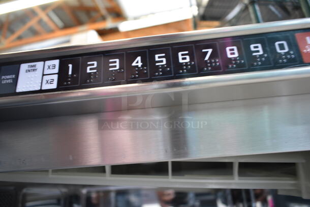 BRAND NEW SCRATCH AND DENT! Royal Sovereign Stainless Steel Commercial Countertop Microwave Oven.  - Image 5 of 5