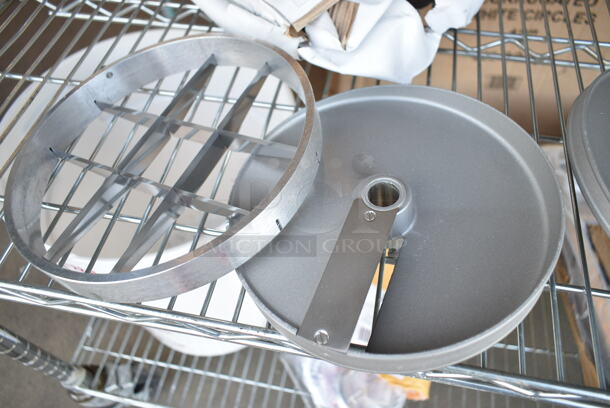 3 BRAND NEW SCRATCH AND DENT! Robot Coupe Metal Commercial Food Processor Blades Including 28053W Julienne. 3 Times Your Bid! - Image 5 of 6