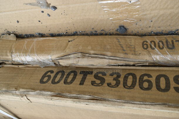 BRAND NEW SCRATCH AND DENT! Regency 600TS3060S 30" x 60" 16-Gauge 304 Stainless Steel Commercial Work Table with Undershelf. May Be Missing Pieces. - Image 2 of 2