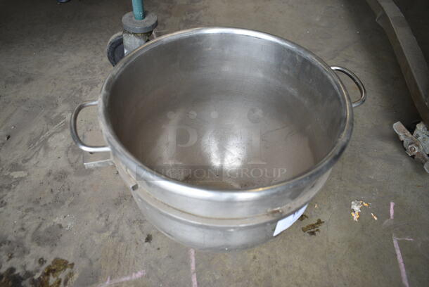 4 Hobart D20 Stainless Steel 20 Quart Mixing Bowls w 1 Bowl Dolly. 4 Times Your Bid! - Image 3 of 9