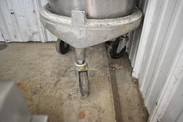 4 Hobart D20 Stainless Steel 20 Quart Mixing Bowls w 1 Bowl Dolly. 4 Times Your Bid! - Image 4 of 9