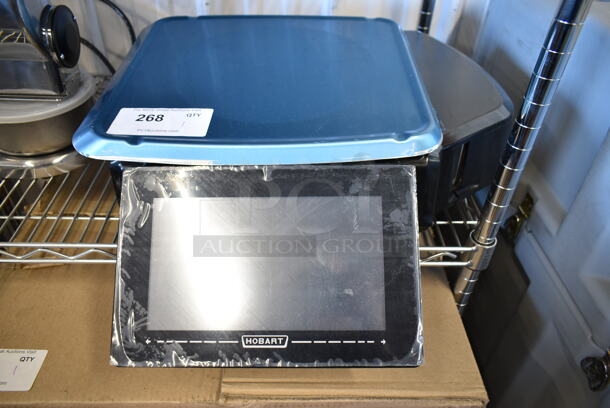 BRAND NEW SCRATCH AND DENT! Hobart HTi-LH4W Metal Countertop Scale w/ Label Printer. 120/208-240 Volts, 1 Phase. Tested and Working! - Image 2 of 7