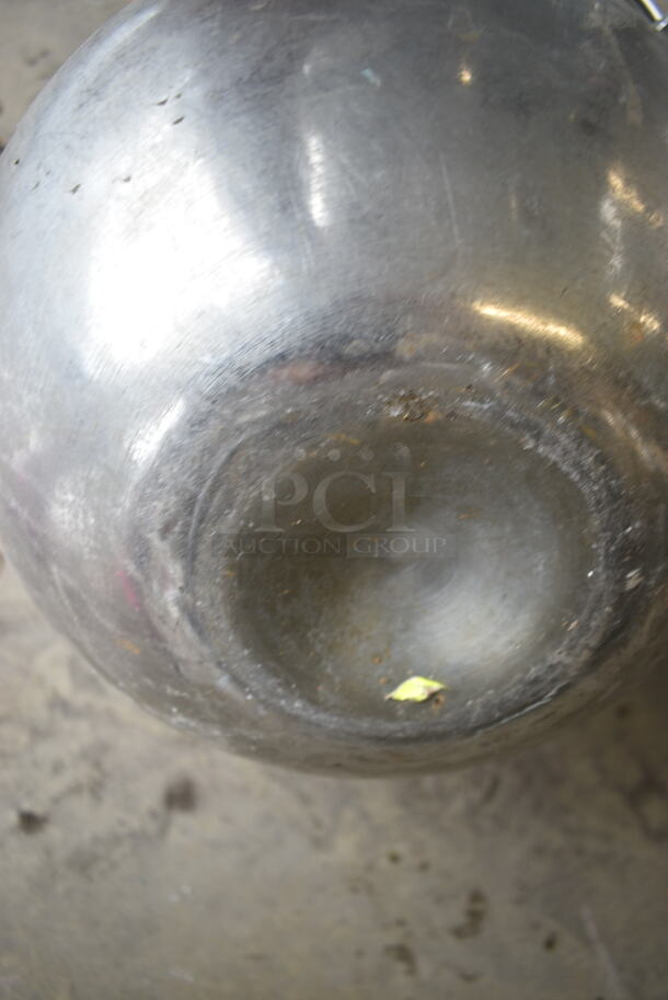 4 Hobart D20 Stainless Steel 20 Quart Mixing Bowls w 1 Bowl Dolly. 4 Times Your Bid! - Image 5 of 9