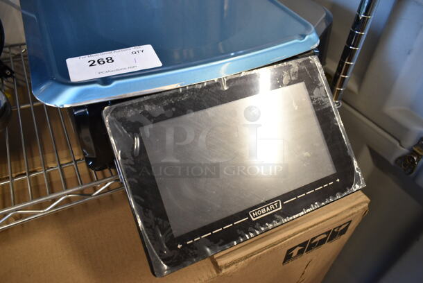 BRAND NEW SCRATCH AND DENT! Hobart HTi-LH4W Metal Countertop Scale w/ Label Printer. 120/208-240 Volts, 1 Phase. Tested and Working! - Image 5 of 7