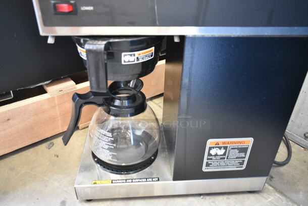 BRAND NEW SCRATCH AND DENT! 2023 Bunn VPR Stainless Steel Commercial Countertop Coffee Machine w/ 2 Coffee Pot and Poly Brew Basket. 120 Volts, 1 Phase. - Image 9 of 11