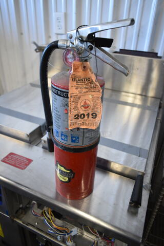 Buckeye Fire Extinguisher. Buyer Must Pick Up - We Will Not Ship This Item.