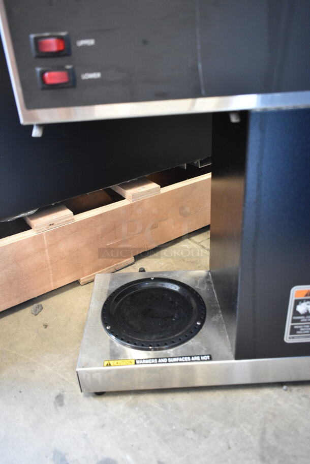 BRAND NEW SCRATCH AND DENT! 2023 Bunn VPR Stainless Steel Commercial Countertop Coffee Machine w/ 2 Coffee Pot and Poly Brew Basket. 120 Volts, 1 Phase. - Image 10 of 11
