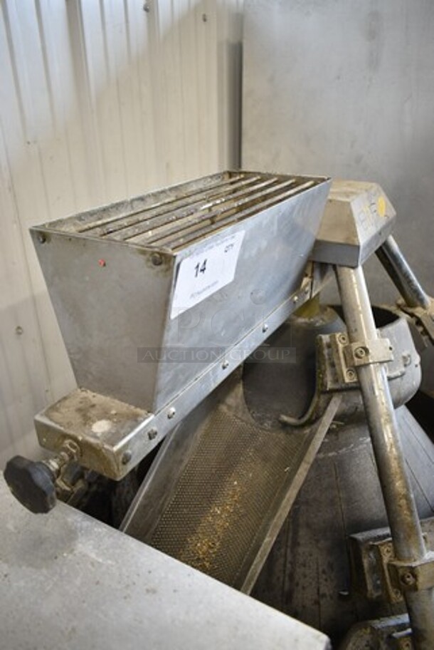 2017 BTF Konik1 I-II Metal Commercial Floor Style Dough Rounder on Commercial Casters. 220 Volts, 3 Phase. - Image 5 of 7