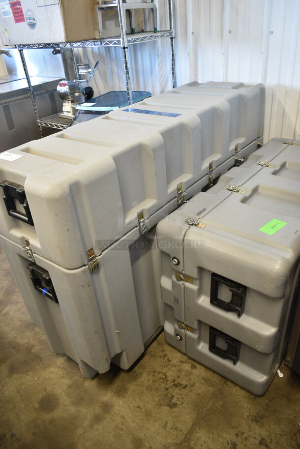 AVL Technologies 1296 TracStar Mobile Satellite Station in 2 Gray Boxes - Image 2 of 6