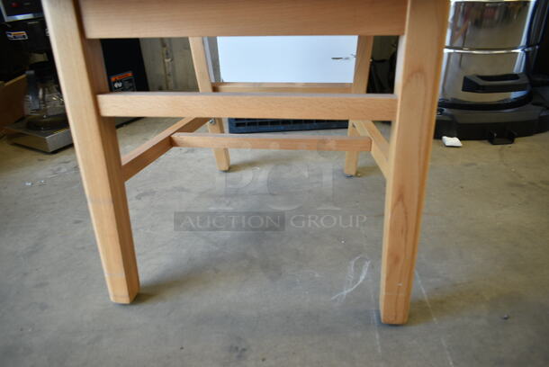 BRAND NEW SCRATCH AND DENT! Lancaster Table & Seating Wooden Dining Height Chair.  - Image 3 of 3