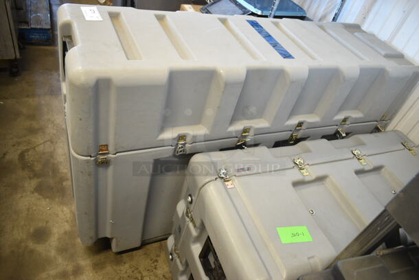 AVL Technologies 1296 TracStar Mobile Satellite Station in 2 Gray Boxes - Image 3 of 6