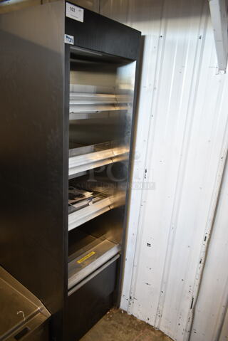 BRAND NEW! RPI Industries FXZNA60S4N-OLY-II Metal Commercial Warming Display Rack on Commercial Casters. 115/208-230 Volts, 1 Phase. 