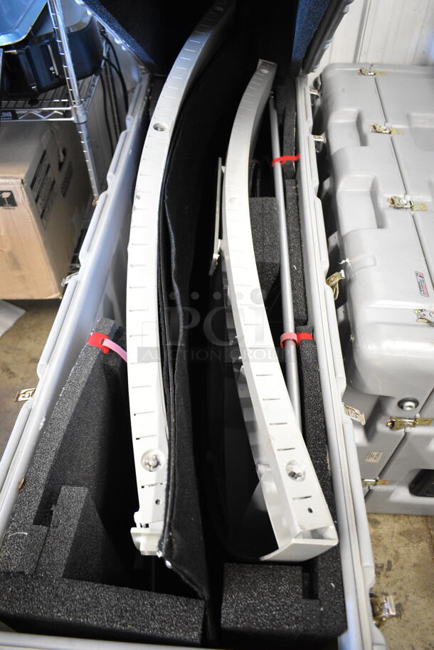 AVL Technologies 1296 TracStar Mobile Satellite Station in 2 Gray Boxes - Image 5 of 6