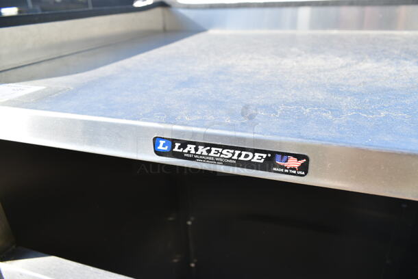 BRAND NEW SCRATCH AND DENT! Lakeside Stainless Steel Commercial Trash Can Shell. - Image 4 of 4