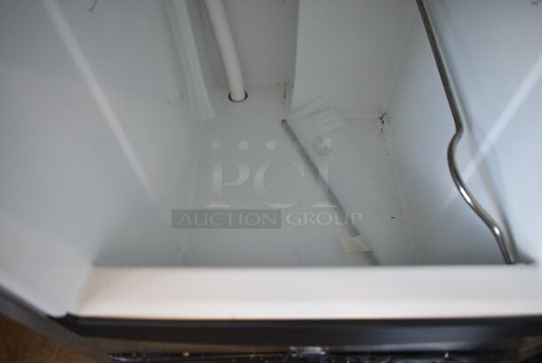 BRAND NEW SCRATCH AND DENT! 2023 Scotsman CU50GA-1C Stainless Steel Commercial Undercounter Gourmet Cube Ice Machine - 65 lb.  - Image 5 of 8
