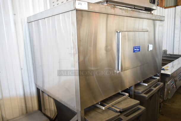 Howe 1000-SCAE Stainless Steel Commercial Ice Head on 2019 Howe CP1500 Stainless Steel Ice Bin w/ 2 Black Poly Portable Ice Bins. 120/230 Volts, 1 Phase - Image 4 of 11