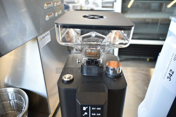 BRAND NEW SCRATCH AND DENT! 2024 Hemro MyCafe Jack Allround Metal Countertop Espresso Bean Grinder. 120 Volts, 1 Phase. Tested and Working! - Image 4 of 7