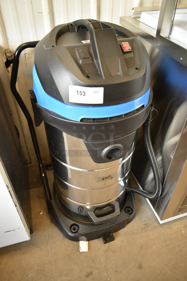 BRAND NEW SCRATCH AND DENT! Lavex 944BJ14126G 26 Gallon Stainless Steel Commercial Wet / Dry Vacuum. 120 Volts, 1 Phase. Tested and Working! - Image 2 of 5