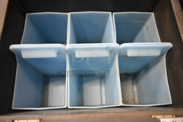 Howe 1000-SCAE Stainless Steel Commercial Ice Head on 2019 Howe CP1500 Stainless Steel Ice Bin w/ 2 Black Poly Portable Ice Bins. 120/230 Volts, 1 Phase - Image 8 of 11