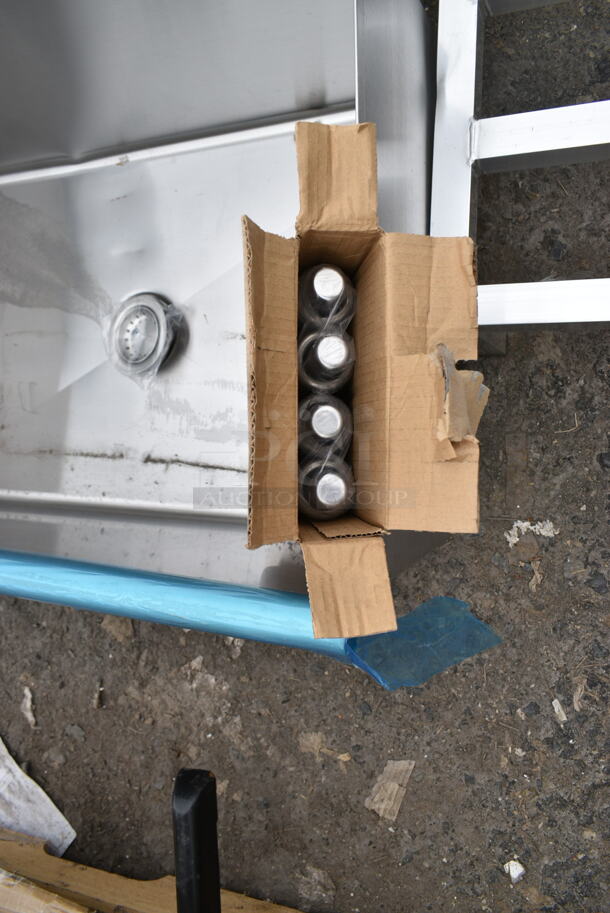 BRAND NEW SCRATCH AND DENT! Steelton 522US13621 36" 16-Gauge Stainless Steel One Compartment Commercial Utility Sink - 36" x 21" x 14" Bowl - Image 3 of 5