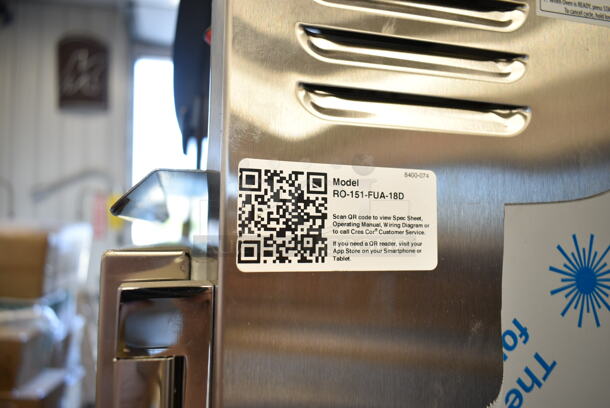 BRAND NEW SCRATCH AND DENT! CresCor RO-151-FUA-18D Stainless Steel Commercial QuikTherm Retherm Oven on Commercial Casters. Cannot Test Due To Plug Style - Image 7 of 7