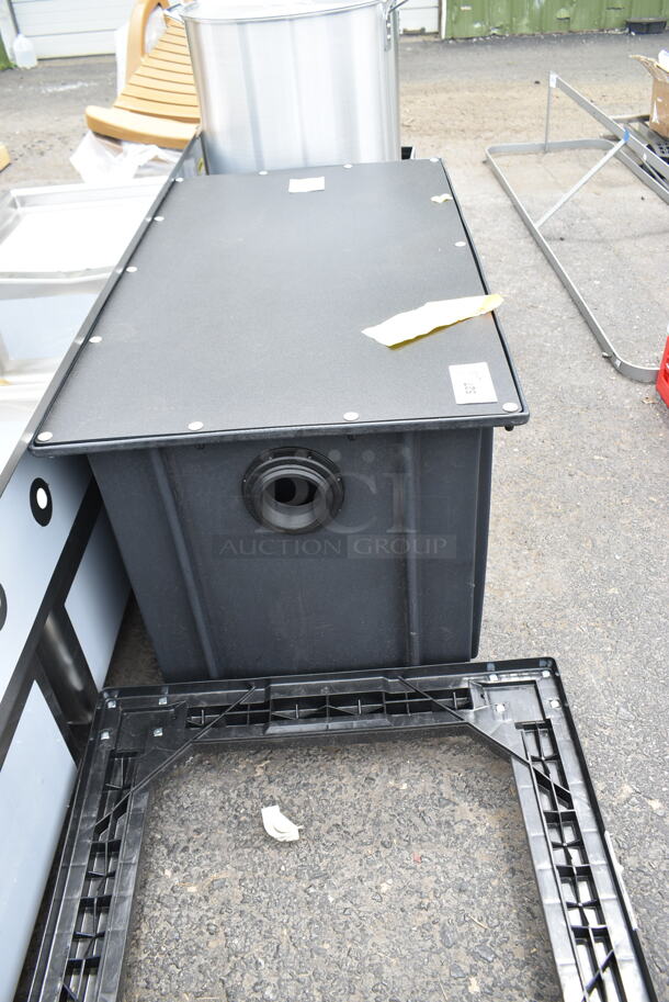 BRAND NEW SCRATCH AND DENT! Ashland PolyTrap 4875 150 lb. Grease Trap with Threaded Connections - Image 3 of 4