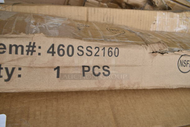 BRAND NEW SCRATCH AND DENT! Regency 460SS2160 Spec Line 21" x 60" NSF Stainless Steel Solid Shelf - Image 2 of 2