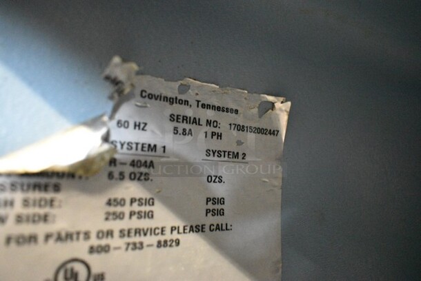 2017 Delfield 407CA-DHL Stainless Steel Commercial Single Door Undercounter Cooler. 115 Volts, 1 Phase. Tested and Does Not Power On - Image 5 of 5