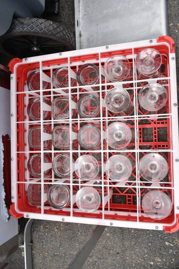 ALL ONE MONEY! Lot of 2 Dish Caddy w/ Glasses and Stainless Steel Shelf.  - Image 4 of 6