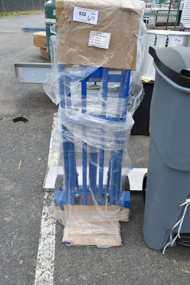BRAND NEW SCRATCH AND DENT! Lavex 750 lb. 3-in-1 Convertible Hand Truck with Ace-Tuf Wheels - Image 2 of 3