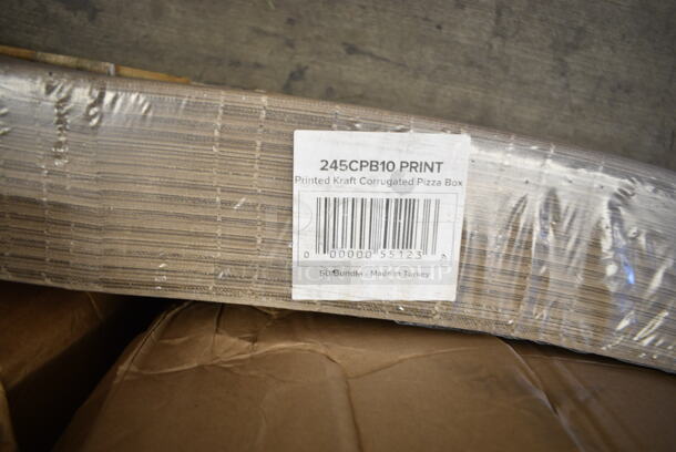 PALLET LOT of 15 BRAND NEW Boxes Including 245CPB10 PRINT Kraft Corrugated Pizza Boxes, 233030210008 Bunn 03021.0008 Black Funnel for ITCB, TW, and TWF Brewers, 274930 Pump Plastic, Sterilite Poly Pitchers, Cambro PSB23176 40.7 Qt. Pebbled Serving/Salad Bowl, 185712012D18 Beverage-Air 712-012D-18 Equivalent Door Gasket - 9" x 41 11/16", Beverage-Air 712-012D-19 Equivalent Door Gasket - 7" x 41 11/16", 500CC9 Choice 9 oz. Clear PET Customizable Plastic Squat Cold Cup - 1000/Case, 500L1020B Choice Black Hot Paper Cup Travel Lid for 10-24 oz. Standard Cups and 8 oz. Squat Cups - 1000/Case. 15 Times Your Bid! - Image 2 of 12
