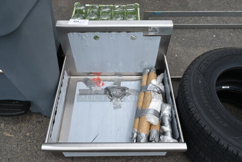 BRAND NEW SCRATCH AND DENT! Advance Tabco Stainless Steel Commercial Single Bay Sink. 