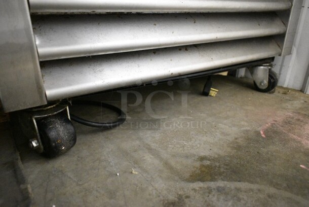 True T-19 Stainless Steel Commercial Single Door Reach In Cooler on Commercial Casters. 115 Volts, 1 Phase. Tested and Powers On But Does Not Get Cold - Image 2 of 4