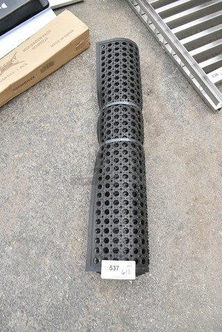Black Anti Fatigue Floor Mat. 