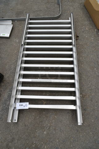 BRAND NEW SCRATCH AND DENT! 2 Metal Side Panels to Pan Rack.