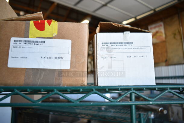 ALL ONE MONEY Tier Lot of Various Items Including Grinding Wheels, Norton 55103 Holders and Non Chlorinated Brake Parts - Image 2 of 5