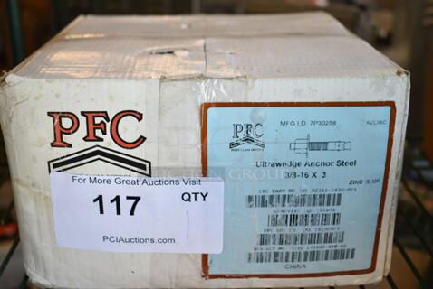 BRAND NEW! Box of Steel PFC Ultrawedge Anchor. 