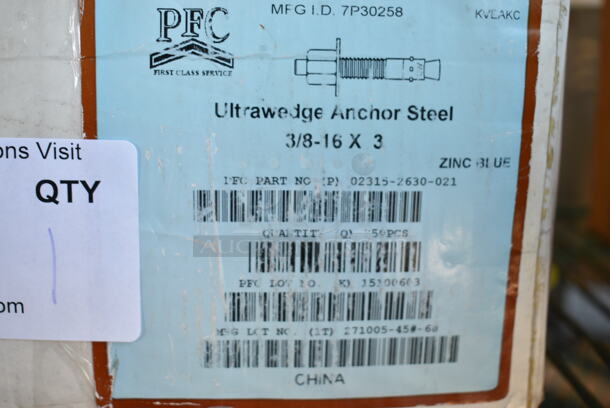 BRAND NEW! Box of Steel PFC Ultrawedge Anchor.  - Image 3 of 3