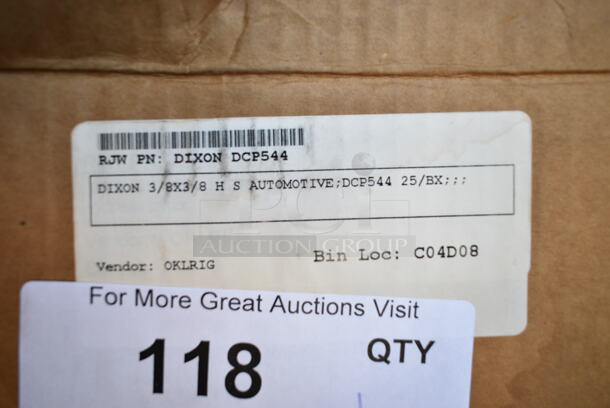BRAND NEW! Box of Dixon DCP544 Automotive Plug Standard Hose Barb - Image 4 of 4