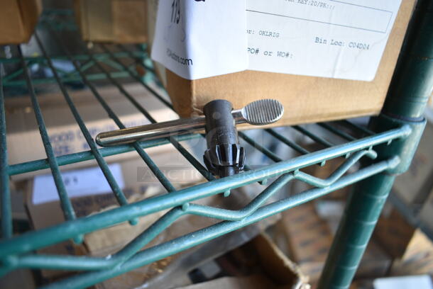 3 Boxes of BRAND NEW! Items; Two Jacobs Chuck Key, Weld TWE 194. 3 Times Your Bid! - Image 3 of 6