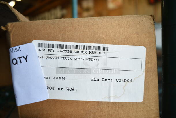 3 Boxes of BRAND NEW! Items; Two Jacobs Chuck Key, Weld TWE 194. 3 Times Your Bid! - Image 5 of 6