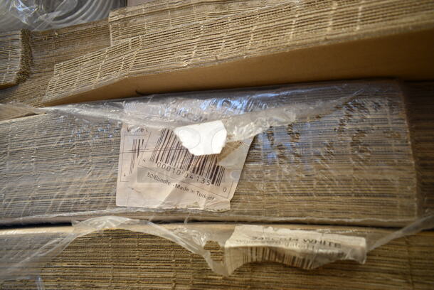 PALLET LOT of 20 BRAND NEW Boxes Including 245CPB16WHT White Corrugated Pizza Box, 500L1020B Choice Black Hot Paper Cup Travel Lid for 10-24 oz. Standard Cups and 8 oz. Squat Cups - 1000/Case, Solo 626NSL Prima PET Plastic Cold Cup Strawless Lid - 1000/Case, 6 Boxes 100150 Eco-Box Containers. 20 Times Your Bid! - Image 3 of 10