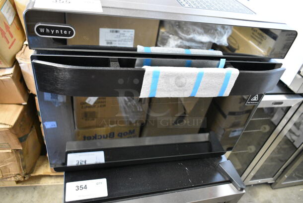 	BRAND NEW SCRATCH AND DENT! Whynter TSO-488GB Stainless Steel Commercial Countertop Multi-Function Intelligent Convection Steam Oven Air Fryer. 120 Volts, 1 Phase. Tested and Working! - Image 2 of 7