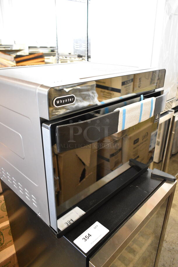 	BRAND NEW SCRATCH AND DENT! Whynter TSO-488GB Stainless Steel Commercial Countertop Multi-Function Intelligent Convection Steam Oven Air Fryer. 120 Volts, 1 Phase. Tested and Working! - Image 3 of 7