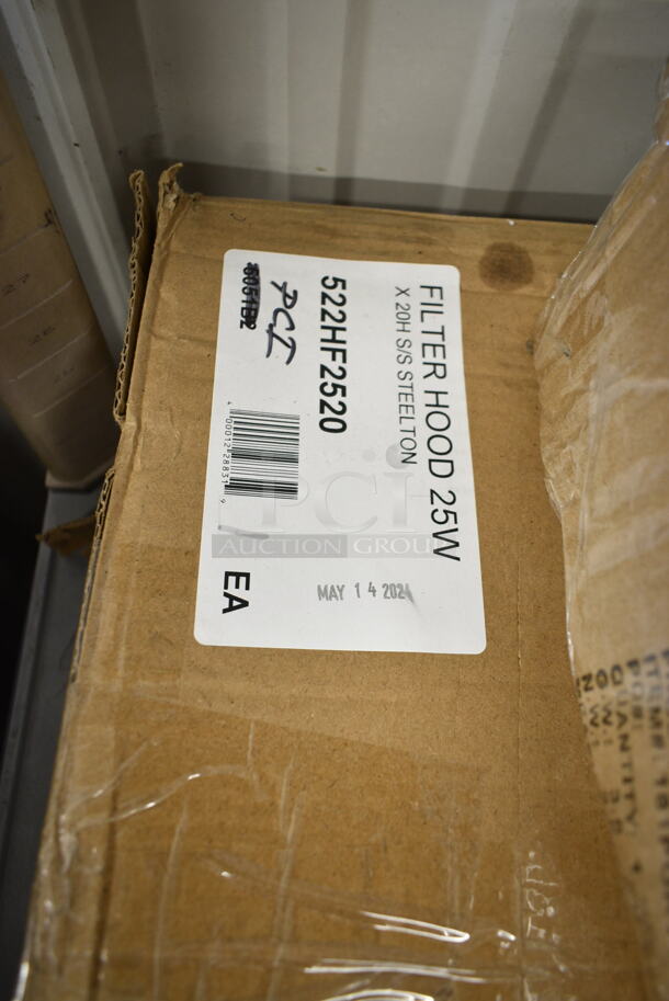 3 BRAND NEW SCRATCH AND DENT! Steelton 522HF2520 20"(H) x 25"(W) x 2"(T) Stainless Steel Hood Filter. 3 Times Your Bid! - Image 4 of 4