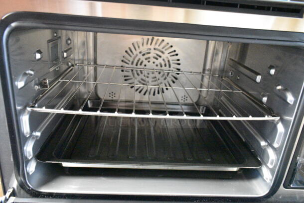 	BRAND NEW SCRATCH AND DENT! Whynter TSO-488GB Stainless Steel Commercial Countertop Multi-Function Intelligent Convection Steam Oven Air Fryer. 120 Volts, 1 Phase. Tested and Working! - Image 4 of 7