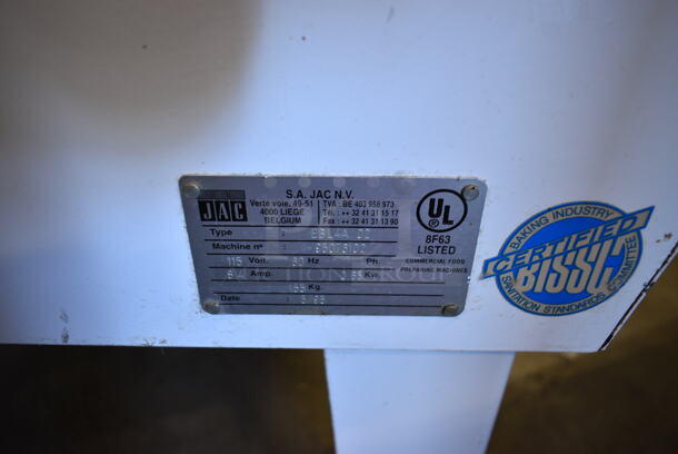JAC EBL4A 02 Metal Commercial Floor Style Bread Loaf Slicer. 115 Volts, 1 Phase. Tested and Working! - Image 7 of 7