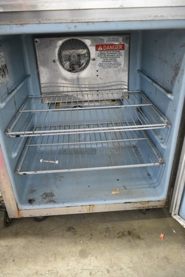 2017 Delfield 406CAP Stainless Steel Commercial Single Door Undercounter Cooler. 115 Volts, 1 Phase. Tested and Does Not Power On - Image 3 of 4